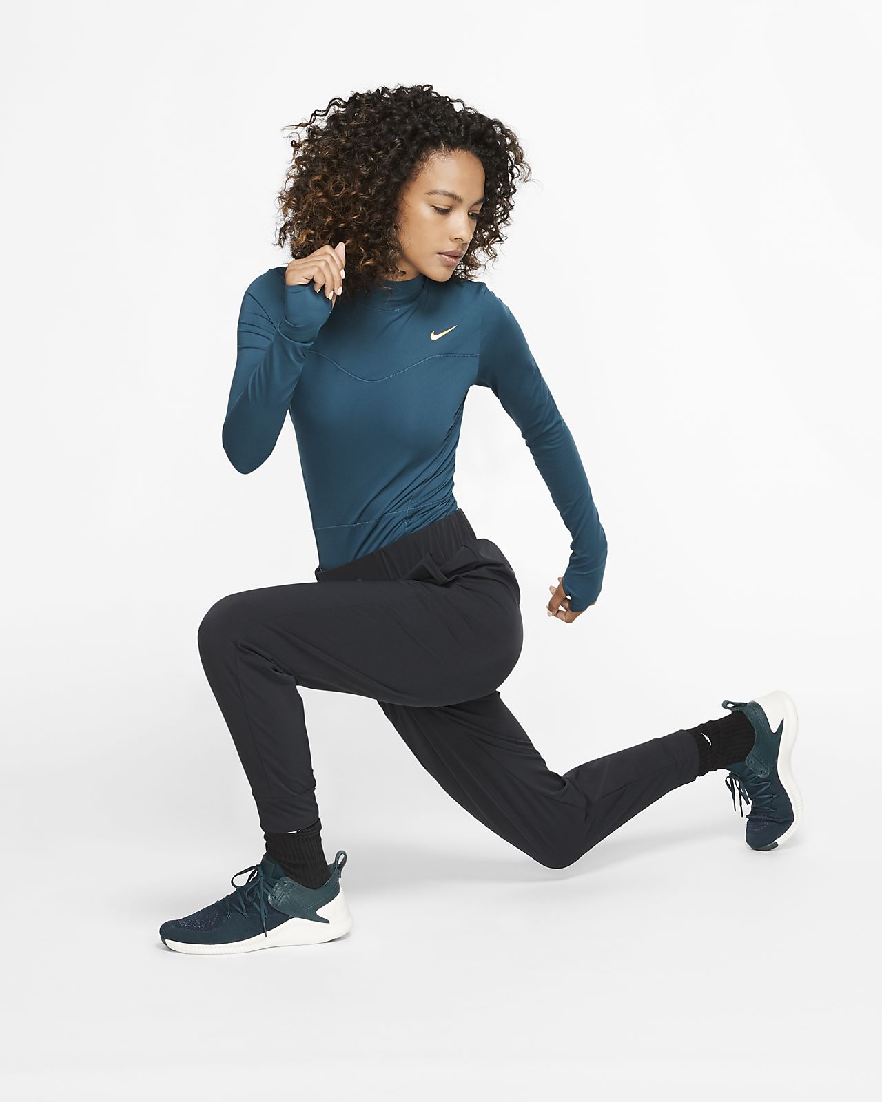calça nike bliss vctry pant cintura alta feminina