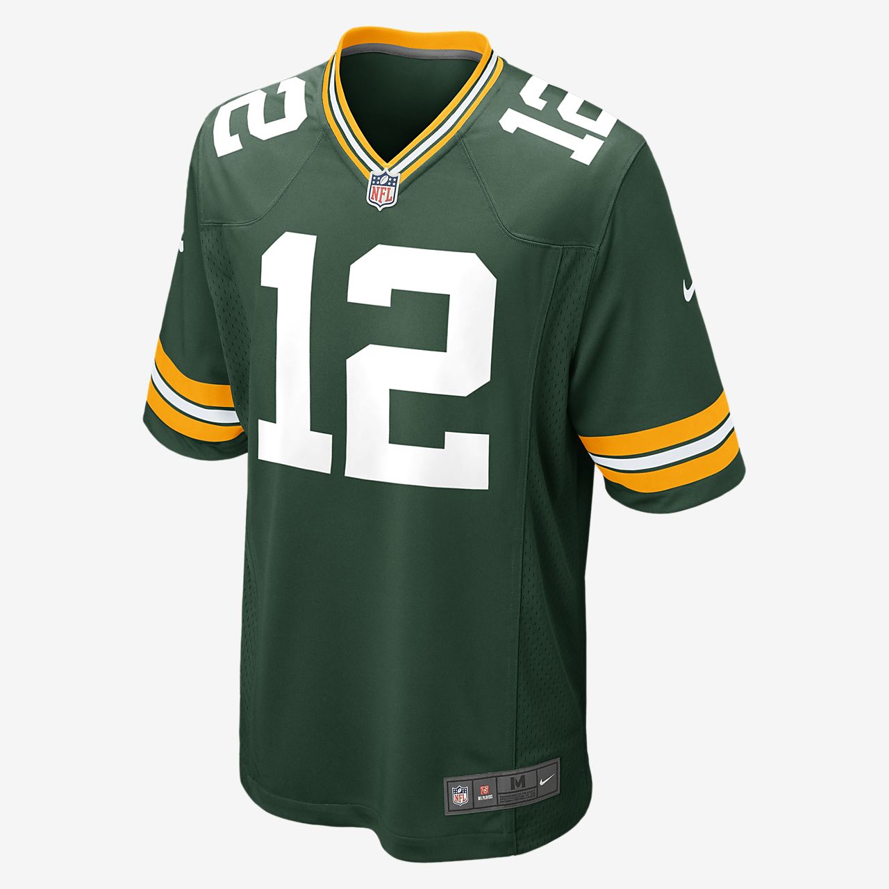 NFL Green Bay Packers (Aaron Rodgers) HerrenFootballHeimtrikot. DE