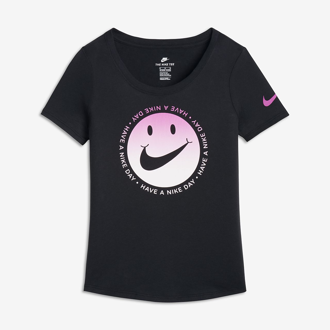 nike t shirt smiley
