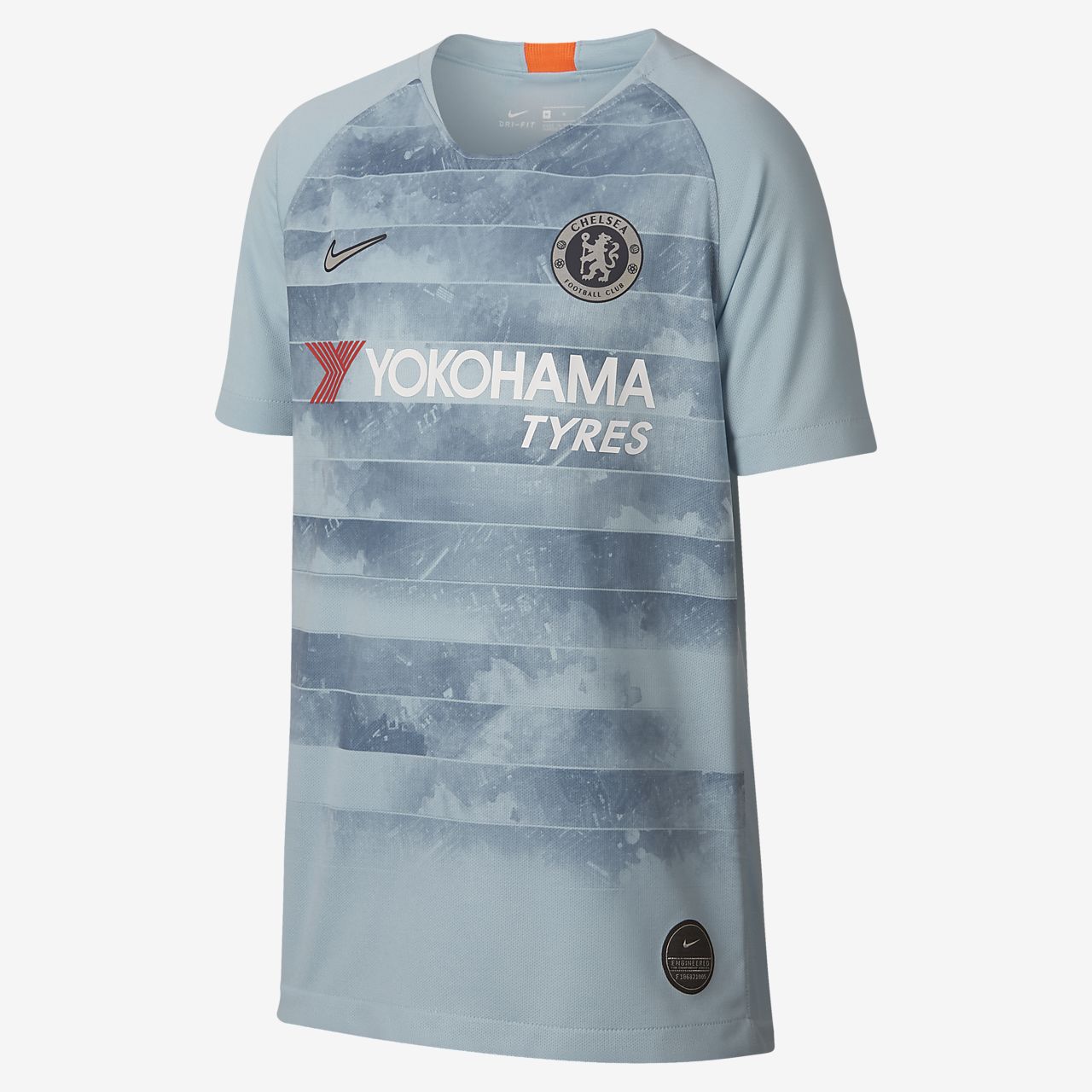 Camiseta de fÃºtbol para niÃ±os talla grande alternativa Stadium del Chelsea FC 2018/19