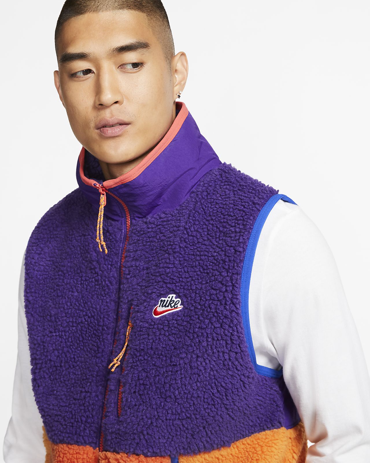 Nike Sportswear Sherpa Fleece Weste für Herren Nike Sportswear Sherpa Fleece Weste für Herren