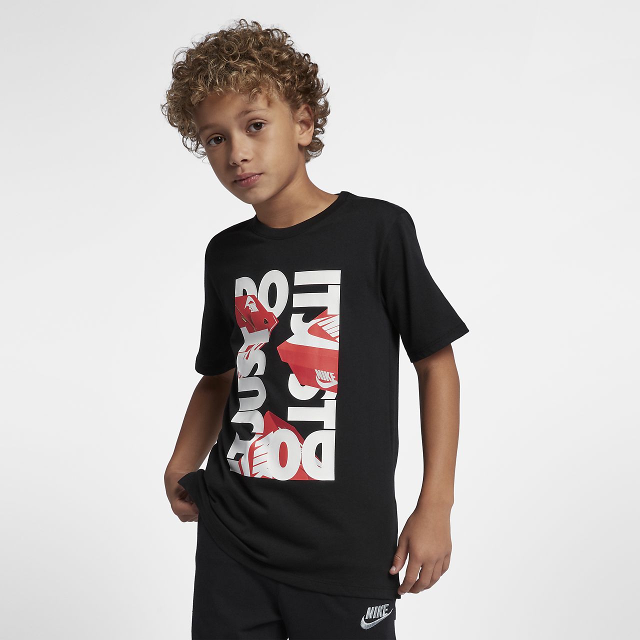 Nike Sportswear Just Do It T Shirt für ältere Kinder (Jungen) Nike Sportswear Just Do It T Shirt für ältere Kinder (Jungen)