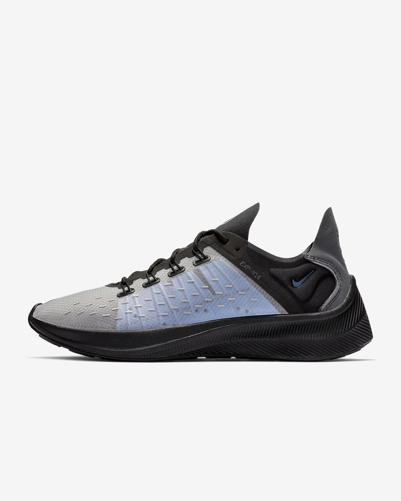 nike exp x14 black grey