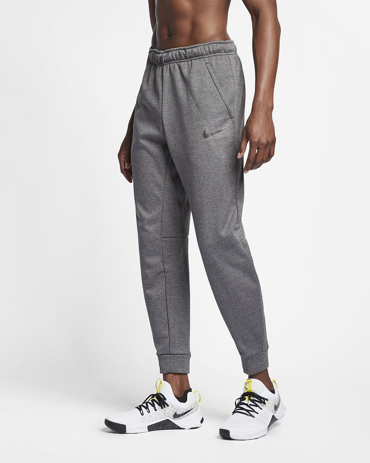 nike grey trousers