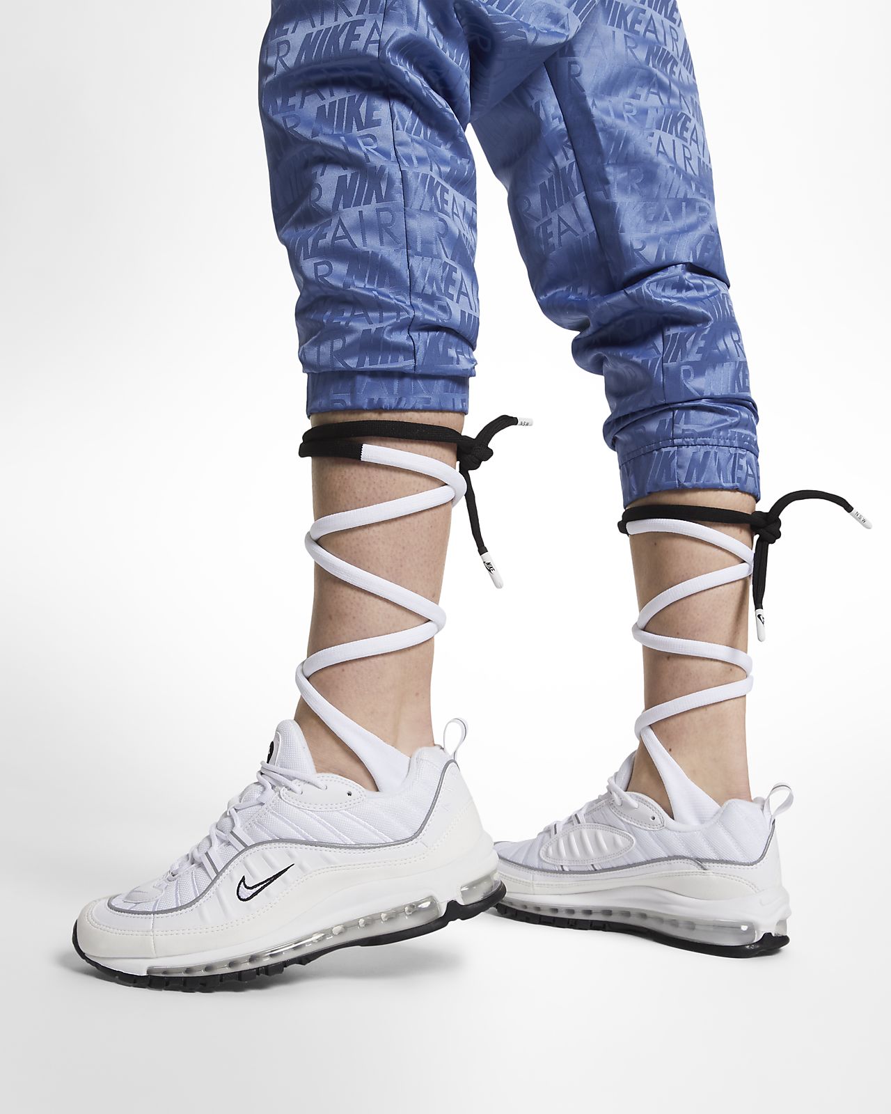 knee high nike sneakers