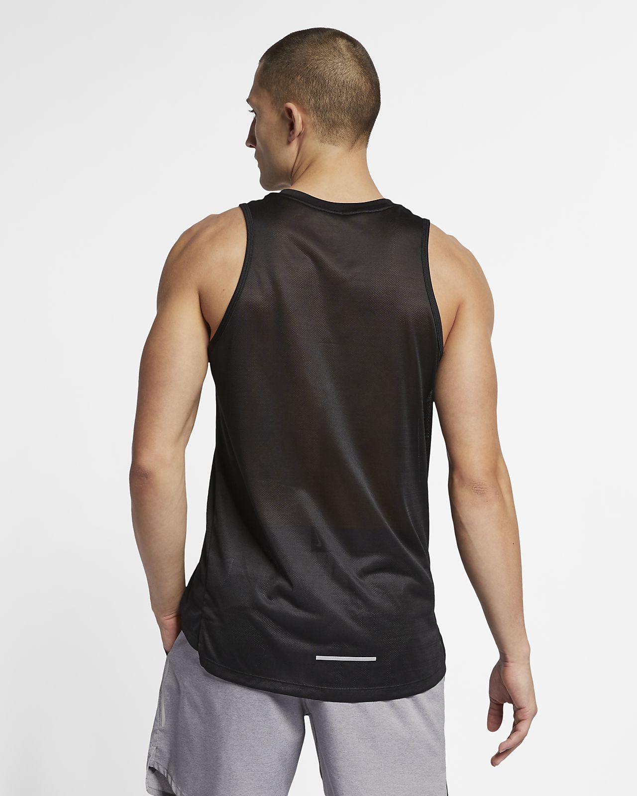 camiseta tirantes nike running hombre