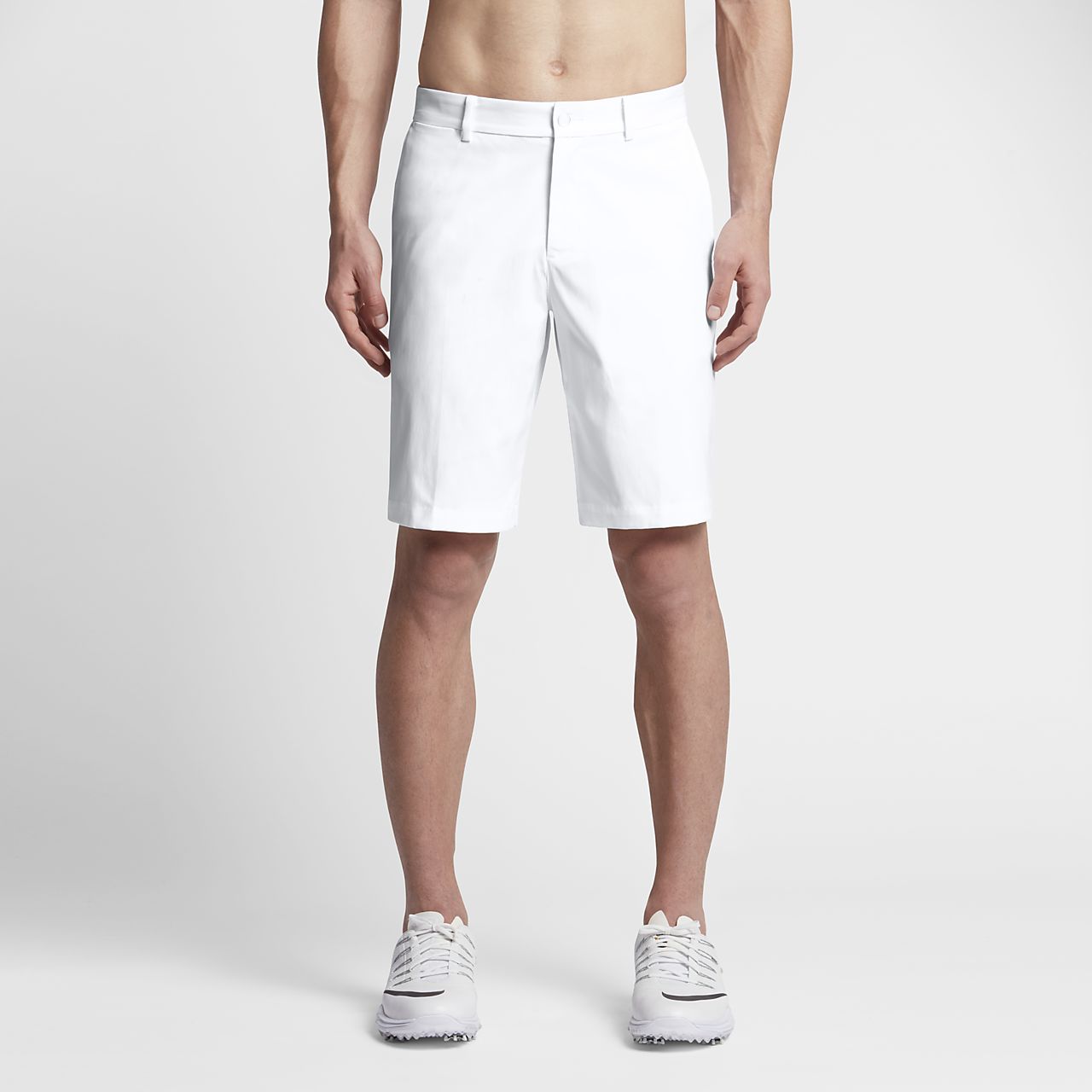 white nike golf shorts