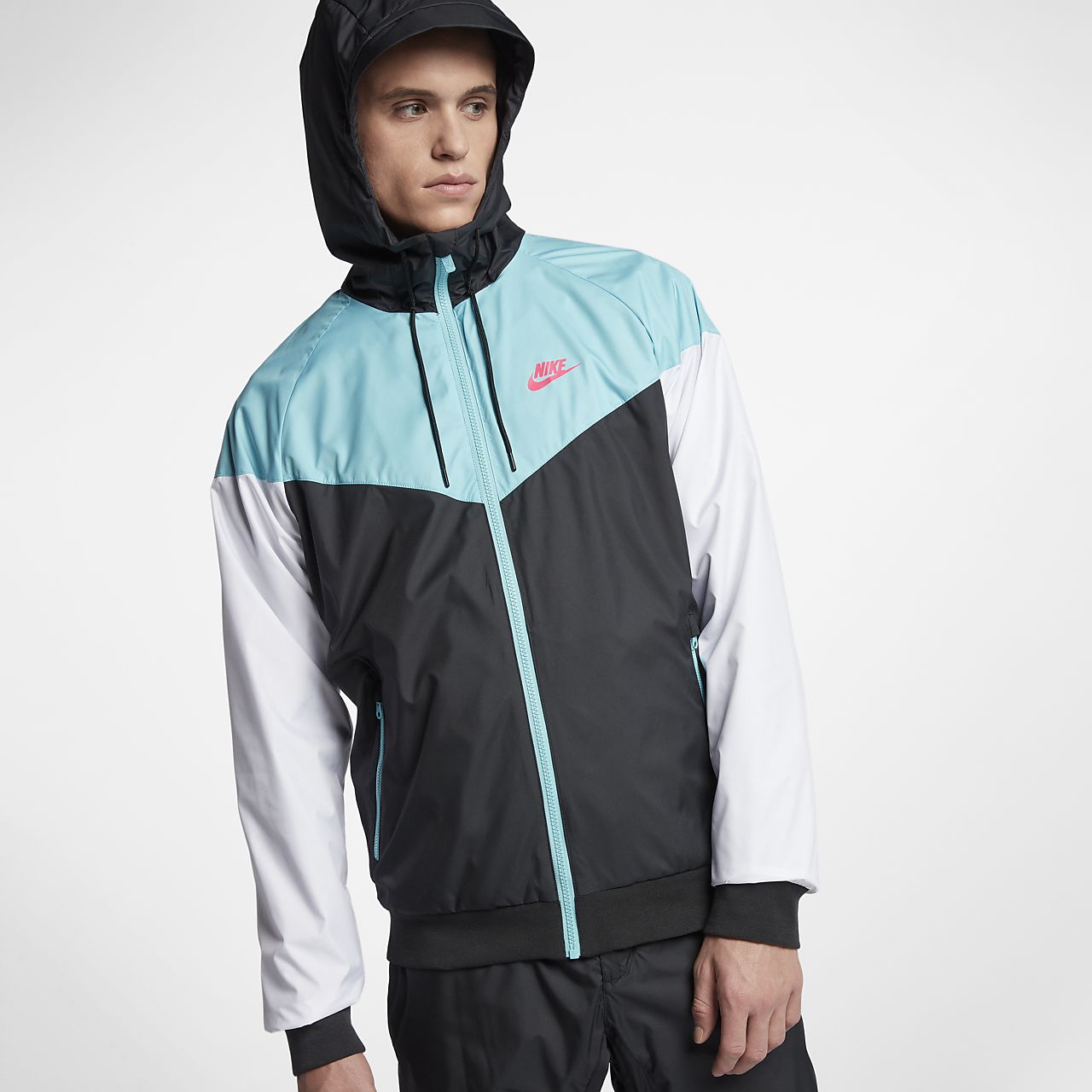 nike windbreaker jacket mens