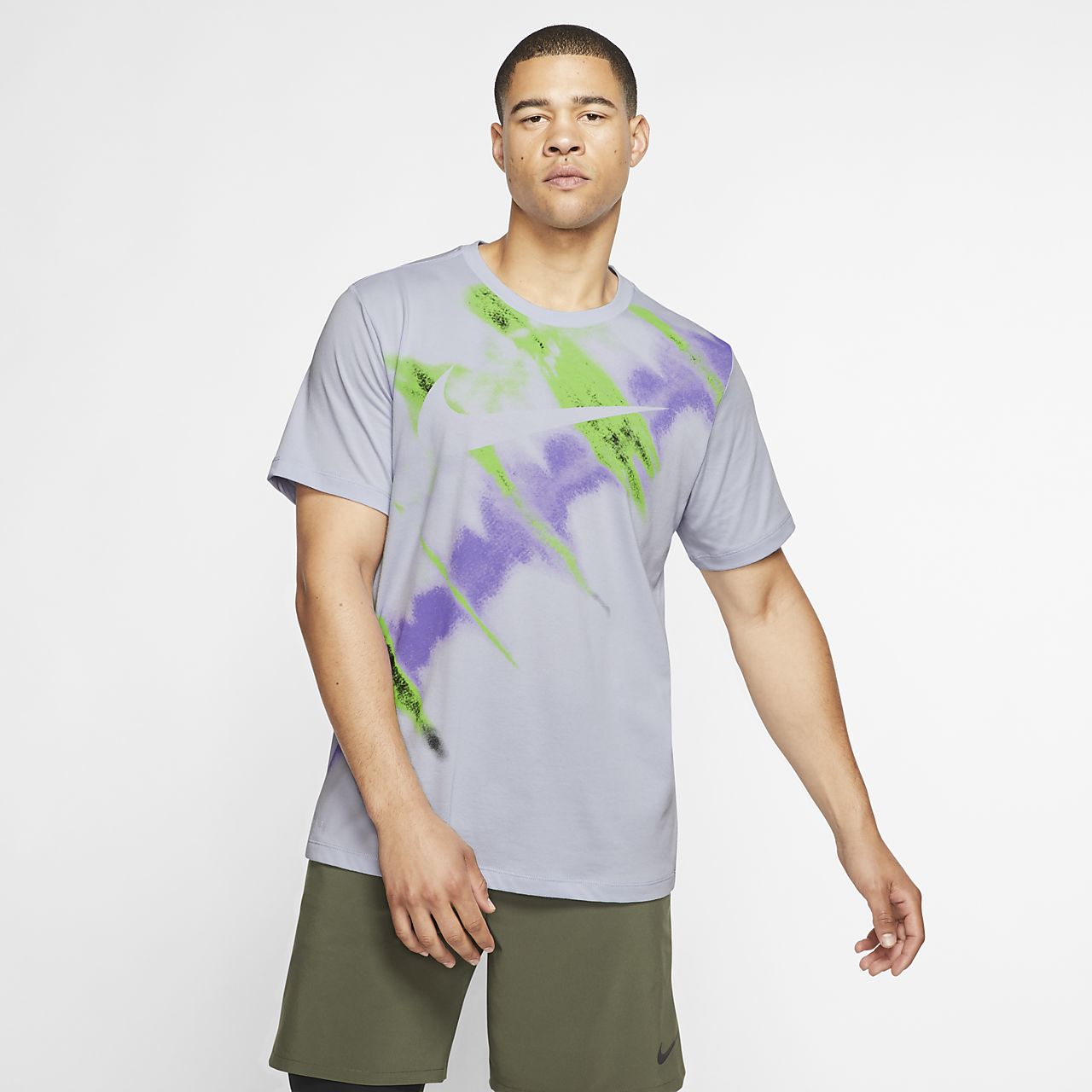 t shirt nike homme violet