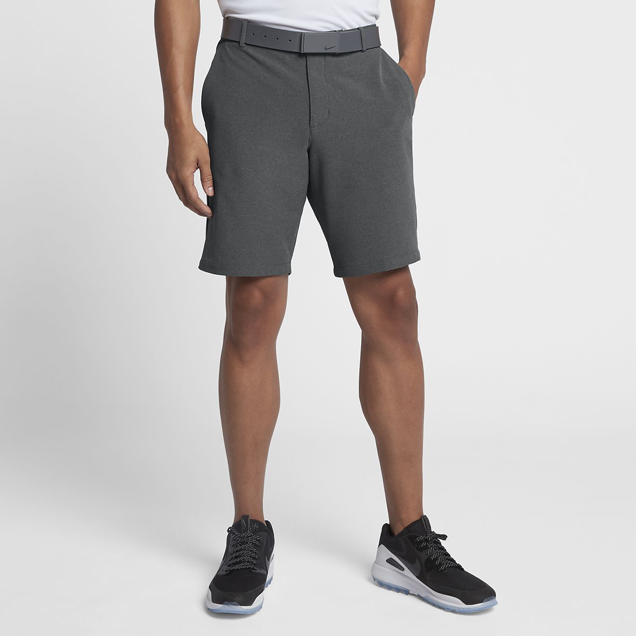 grey nike golf shorts cheap online