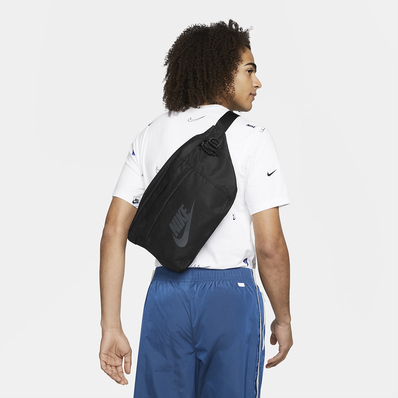 nike tech hip pack white