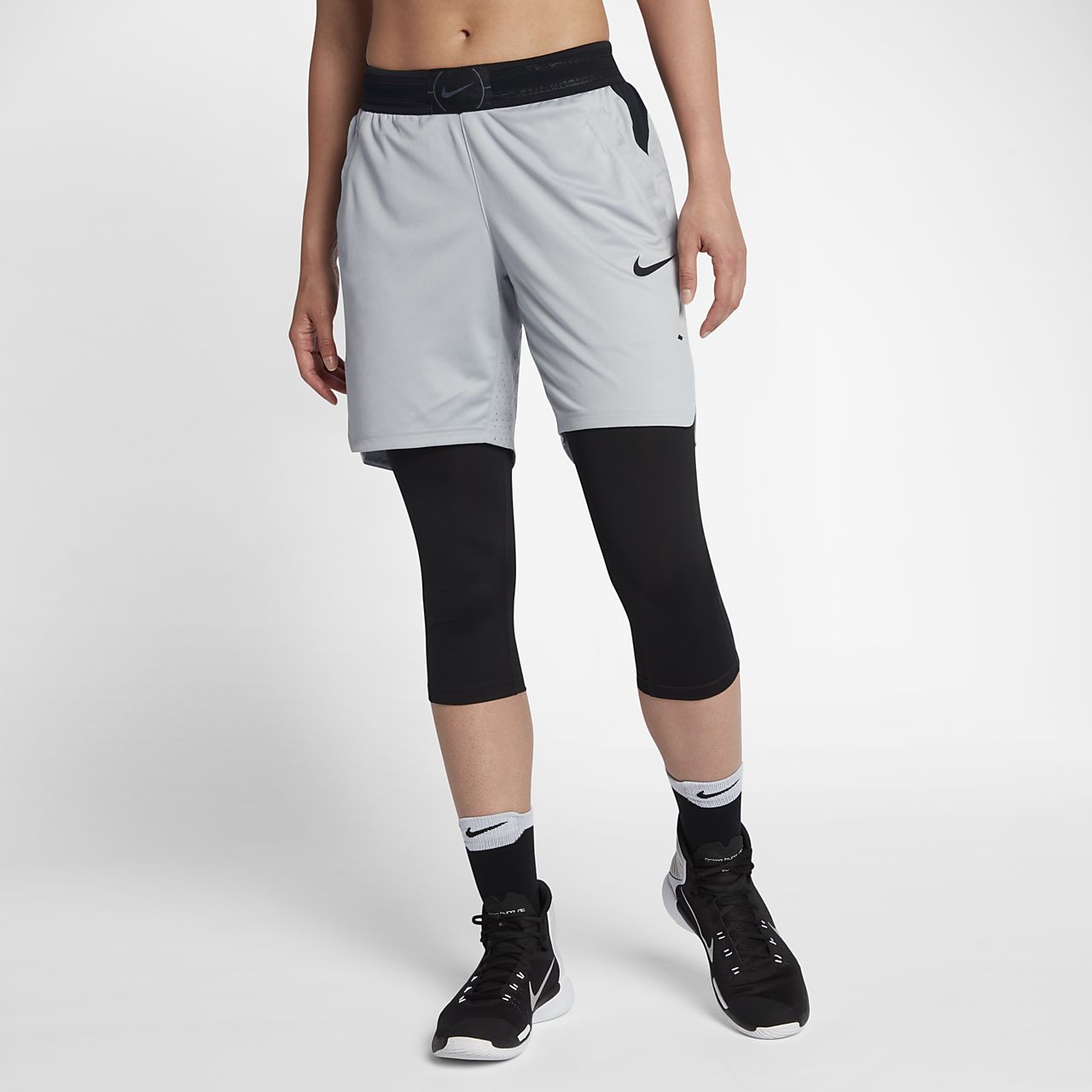 nike women's 8 shorts