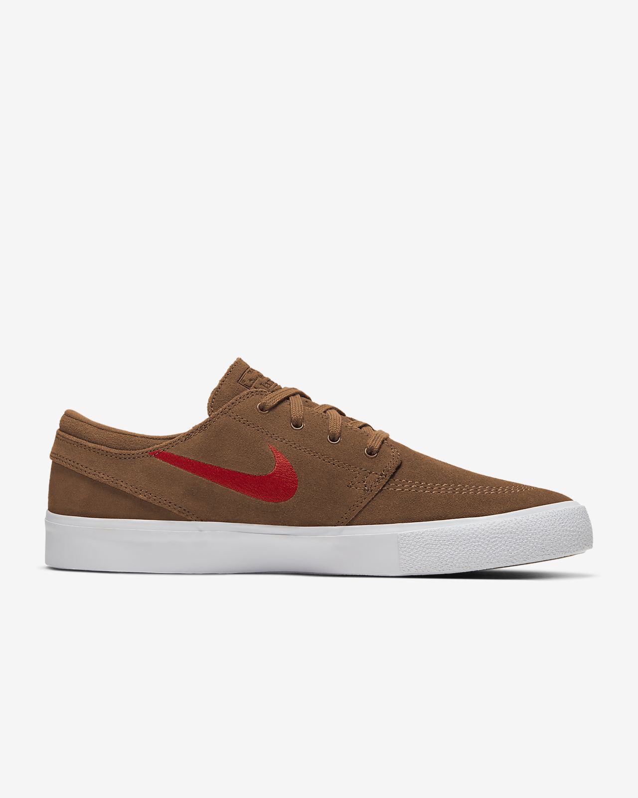 nike sb janoski british tan & black suede skate shoes