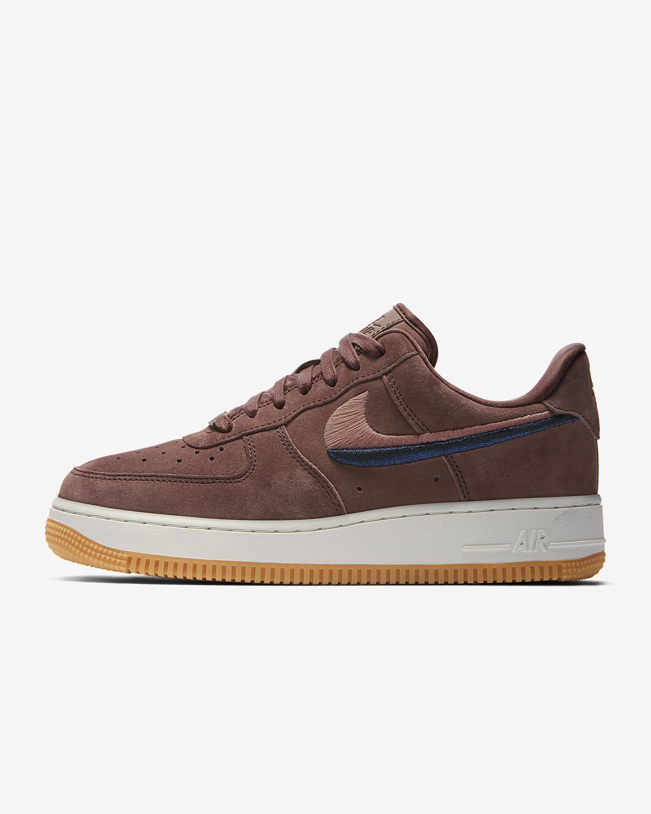 nike air force 1 07 trainers smokey mauve gum