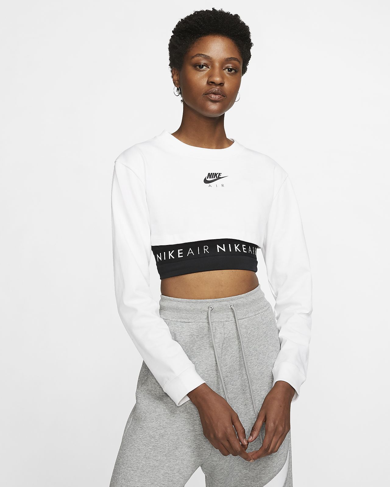 crop top nike air