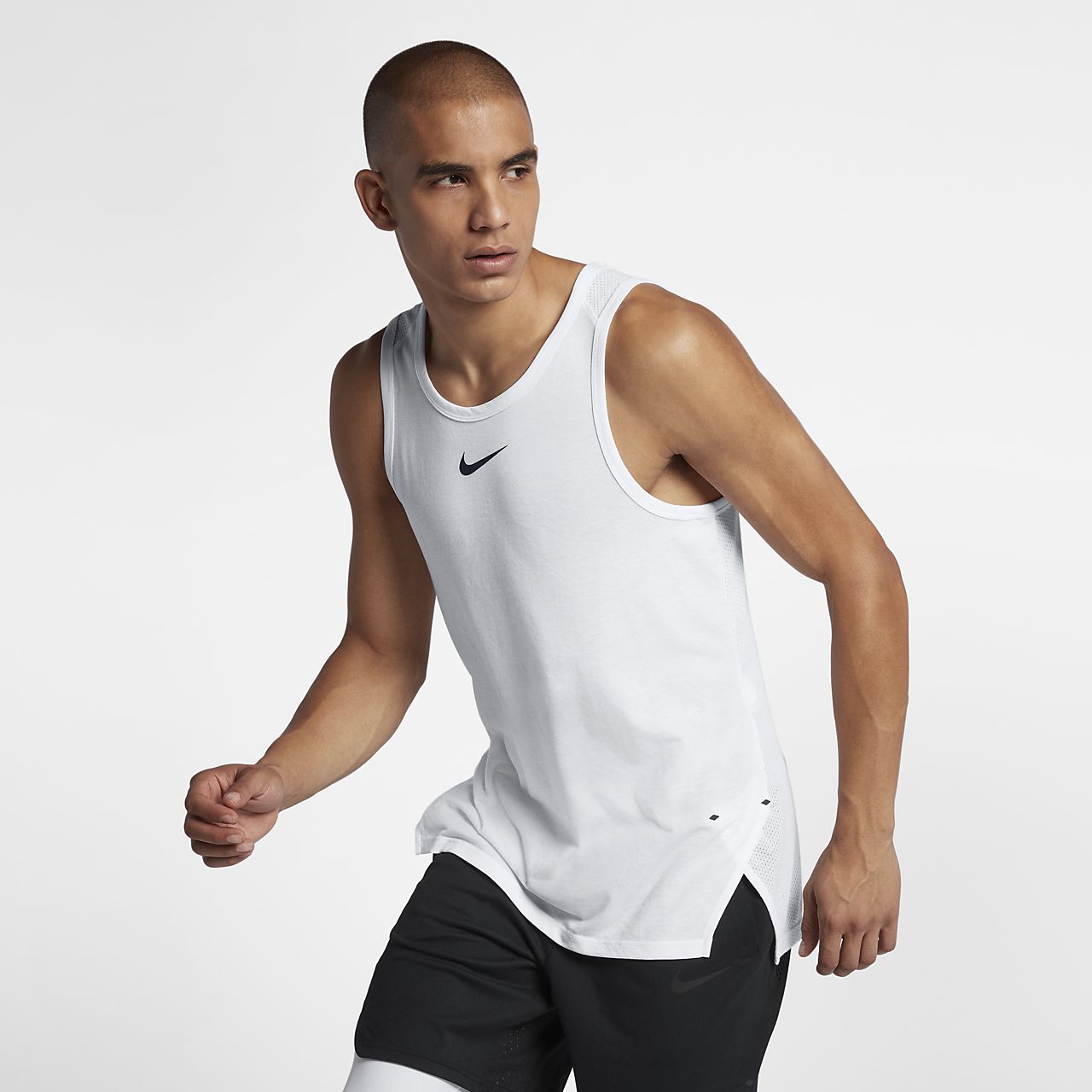 nike sleeveless basketball shirt