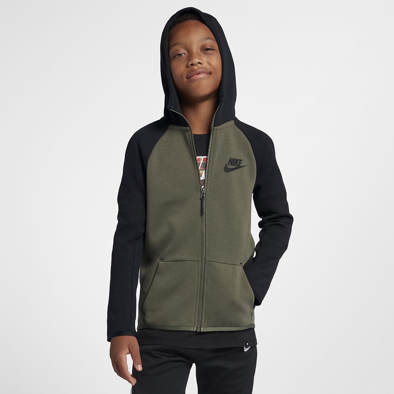 nike tech fleece hoodie kids