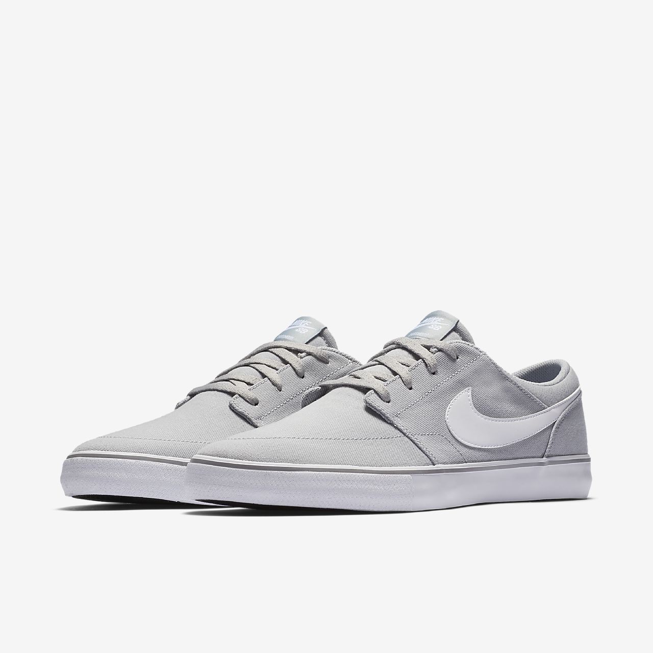 Nike SB Portmore II Mens Skateboarding Shoes Athletic Sneakers Canvas Blue White Nike SB Portmore II Mens Skateboarding Shoes Athletic Sneakers Canvas Blue White