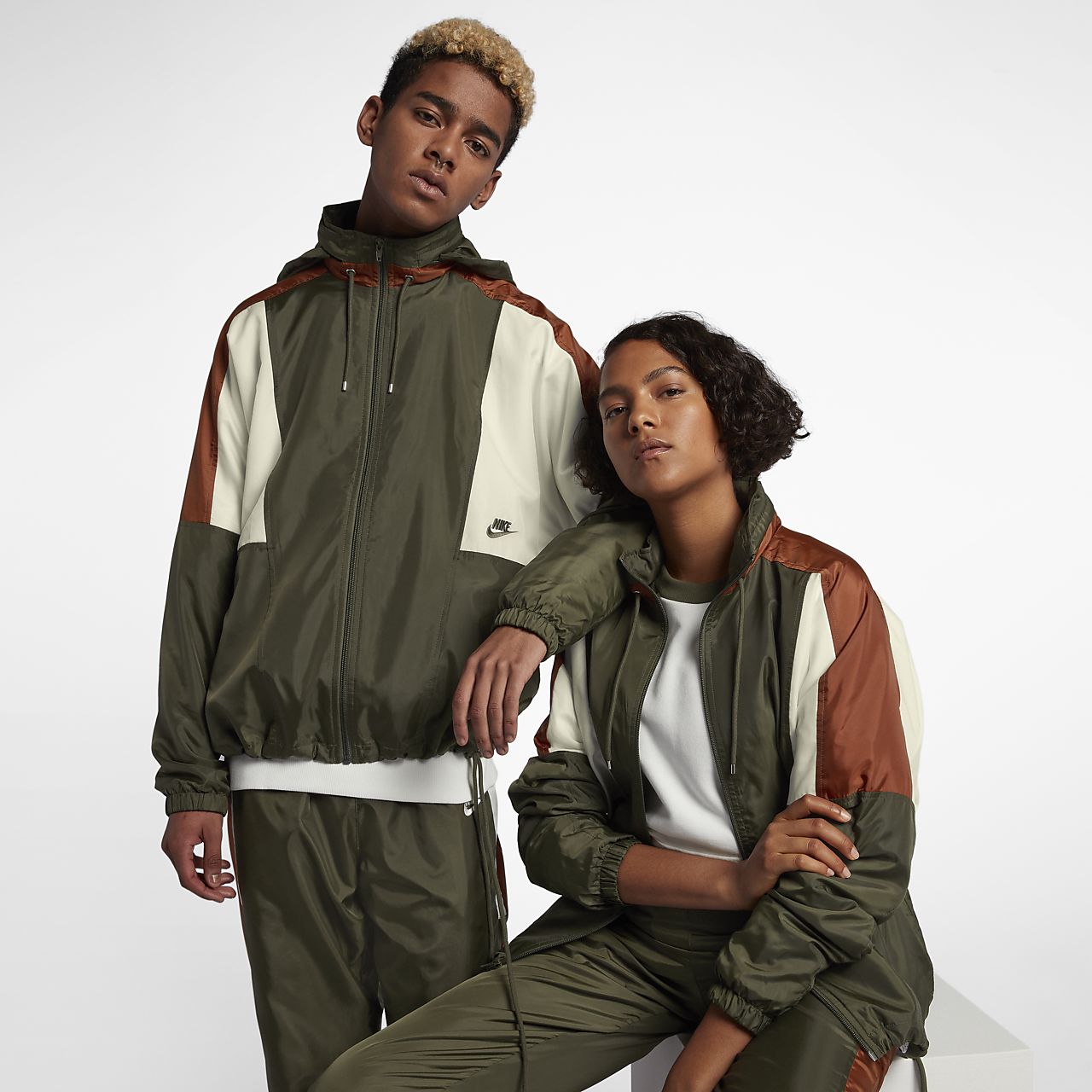 Nike Sportswear Woven Jacket. Nike CA Nike Sportswear Woven Anorak Jacket | AR4941 010 | Black