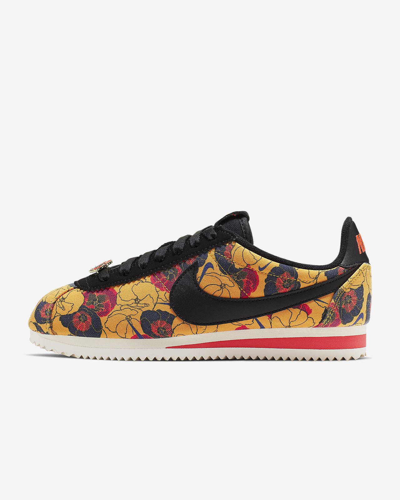 nike cortez floral women's