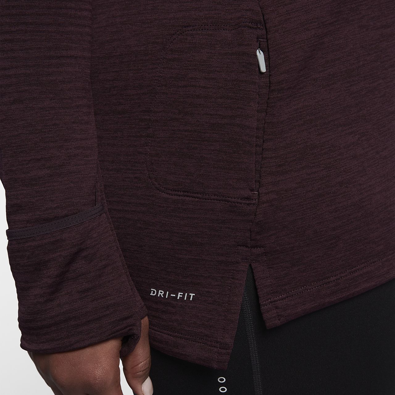 Haut de running à manches longues Nike Sphere Element pour Femme (grande taille)