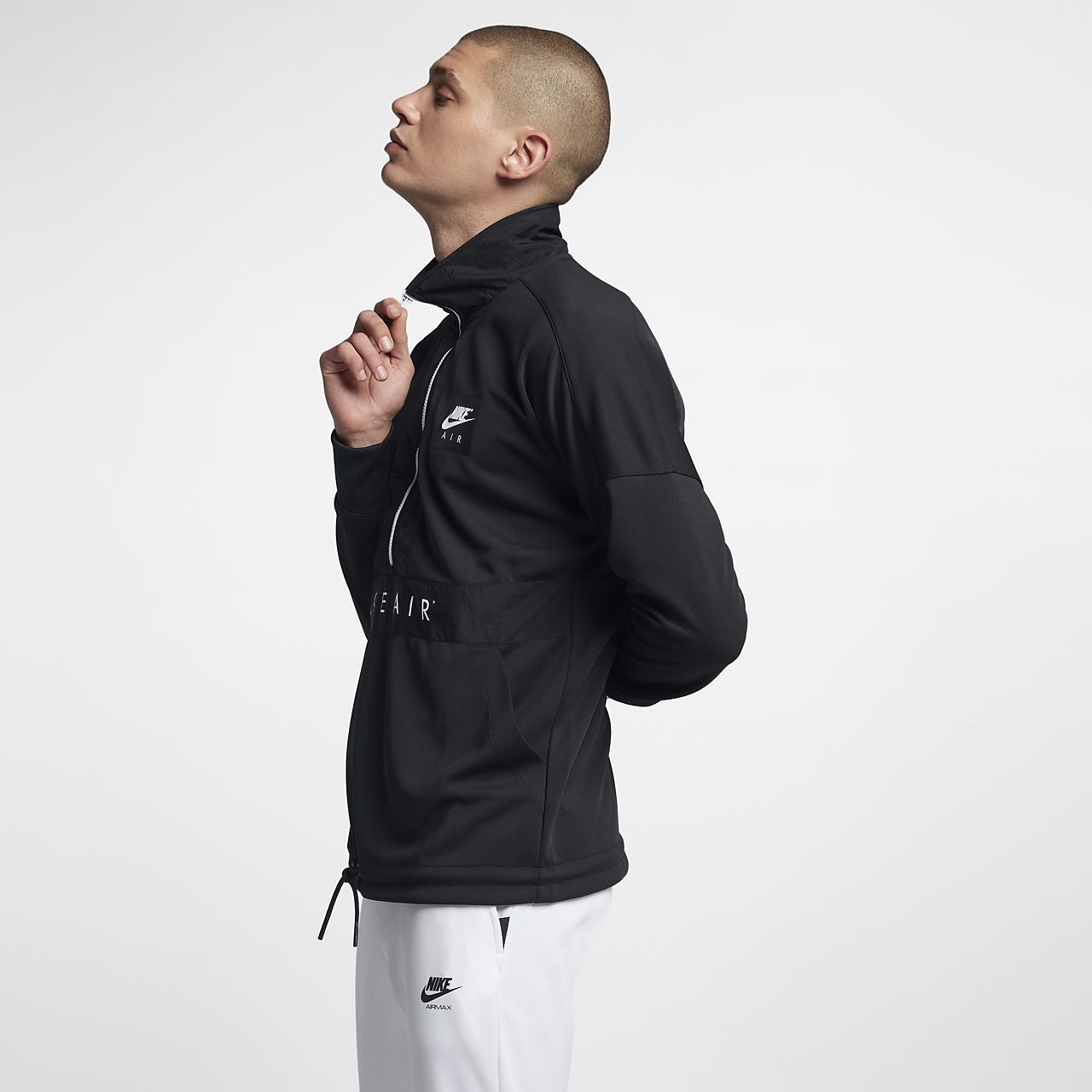 men's nike air half zip top