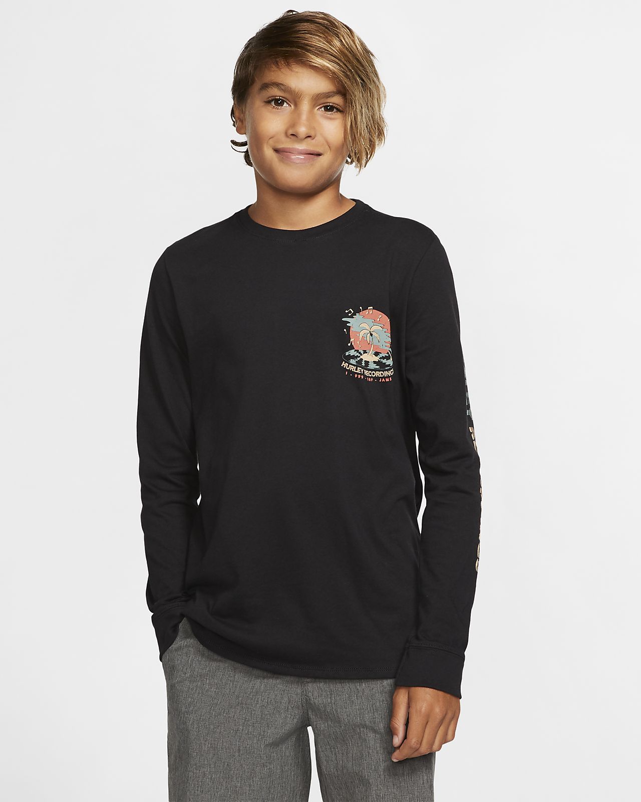 t shirt manica lunga ragazzo