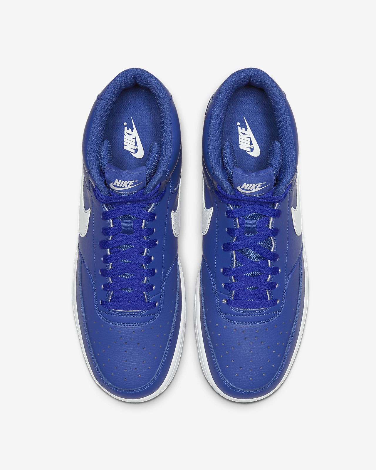 BLUE NIKE Womens Court Vision Low BLUE NIKE Womens Court Vision Low