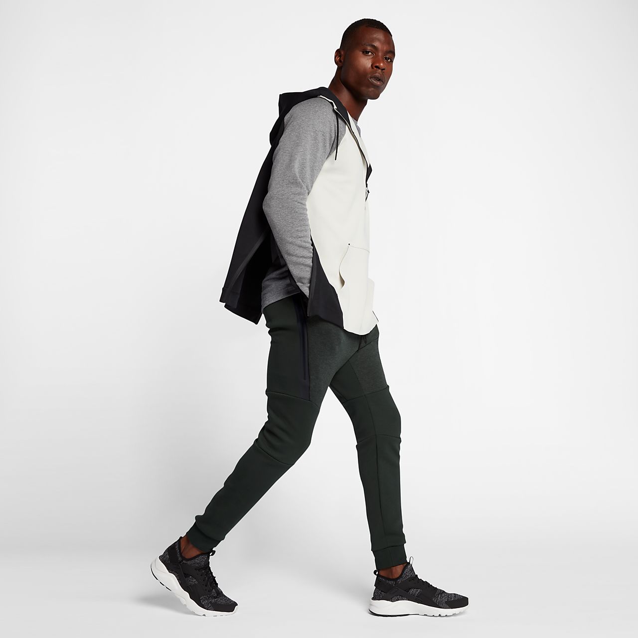 men's nike sportswear tech fleece brushed jogger pants