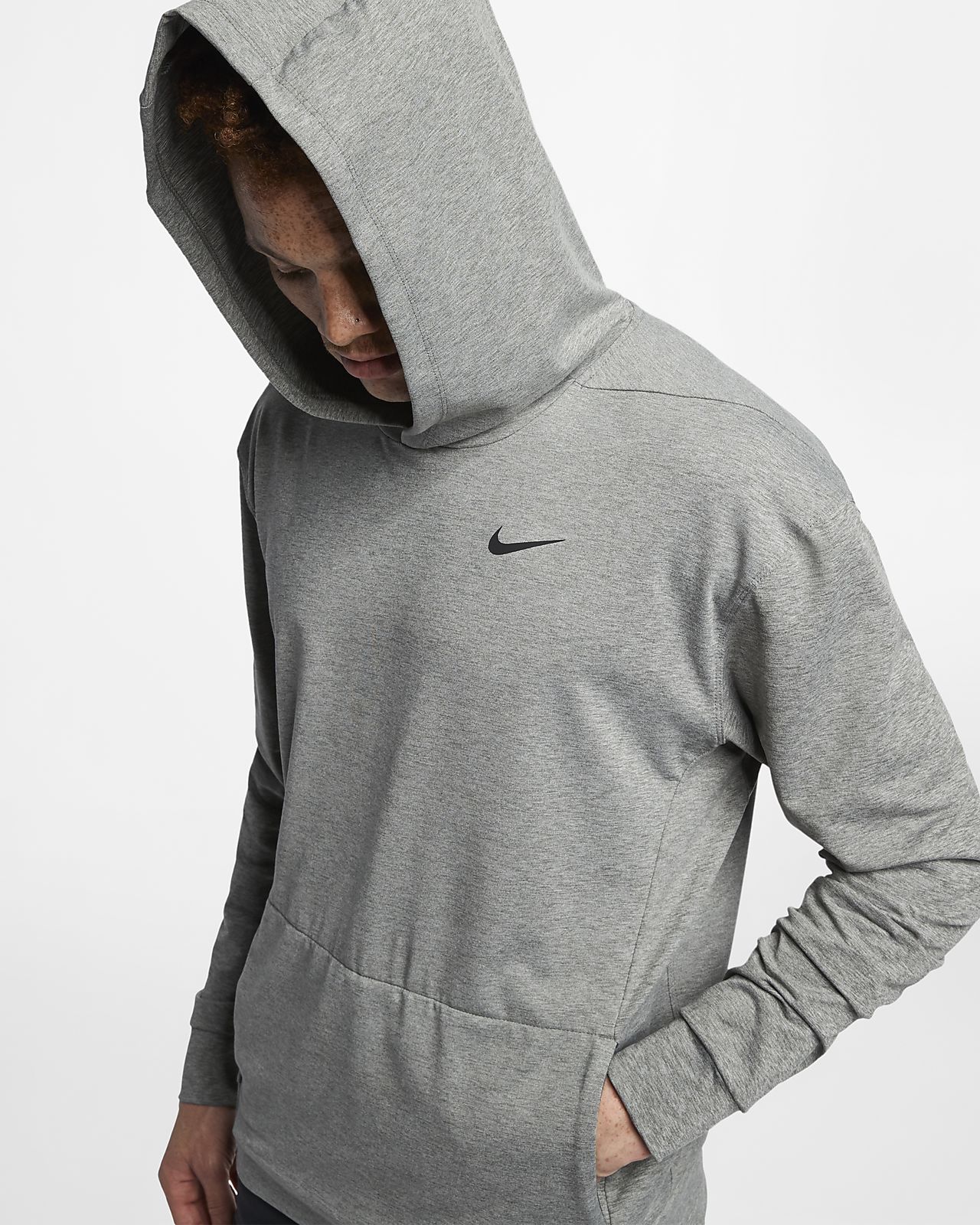 nike dry men's pullover training hoodie