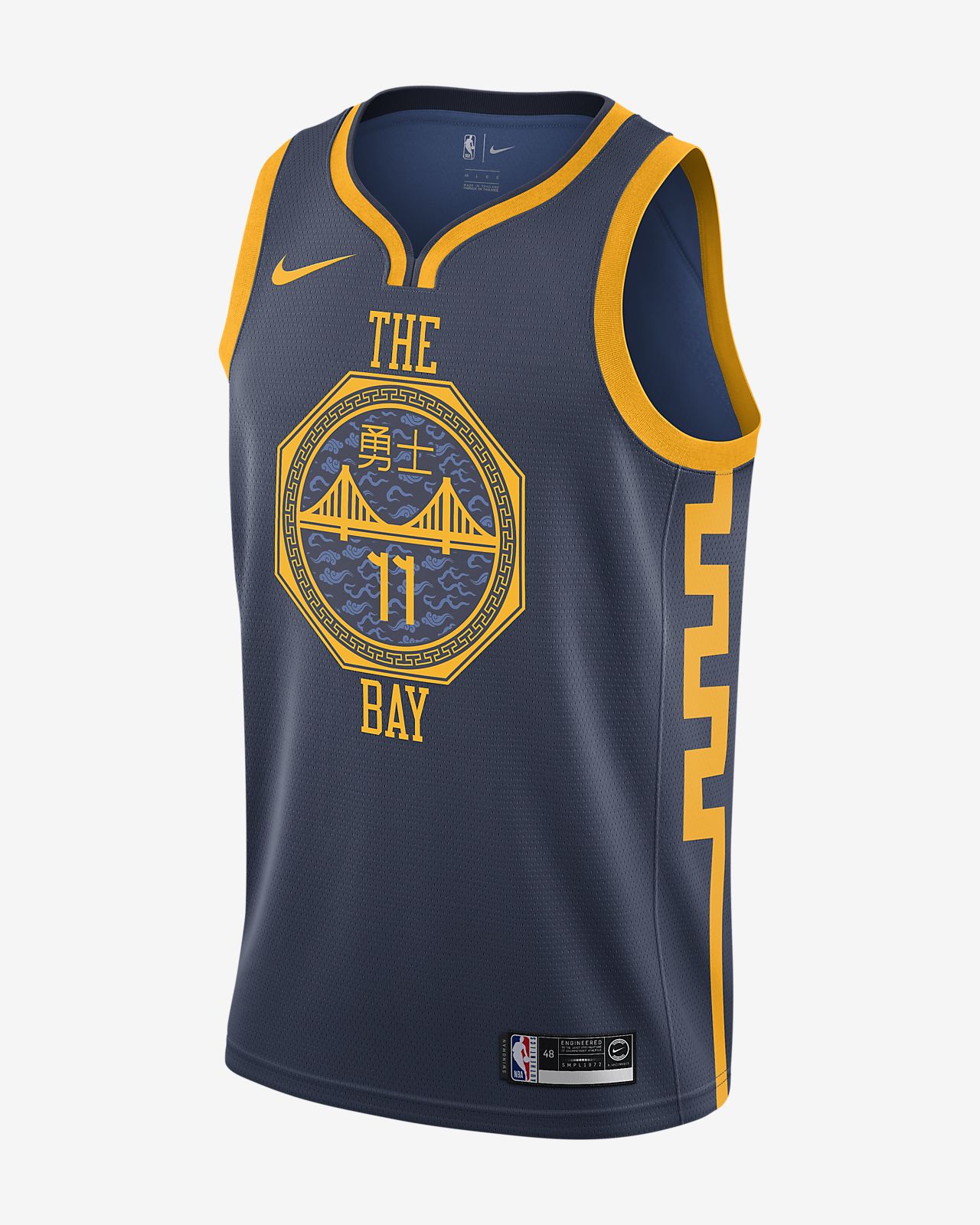 camiseta thompson warriors