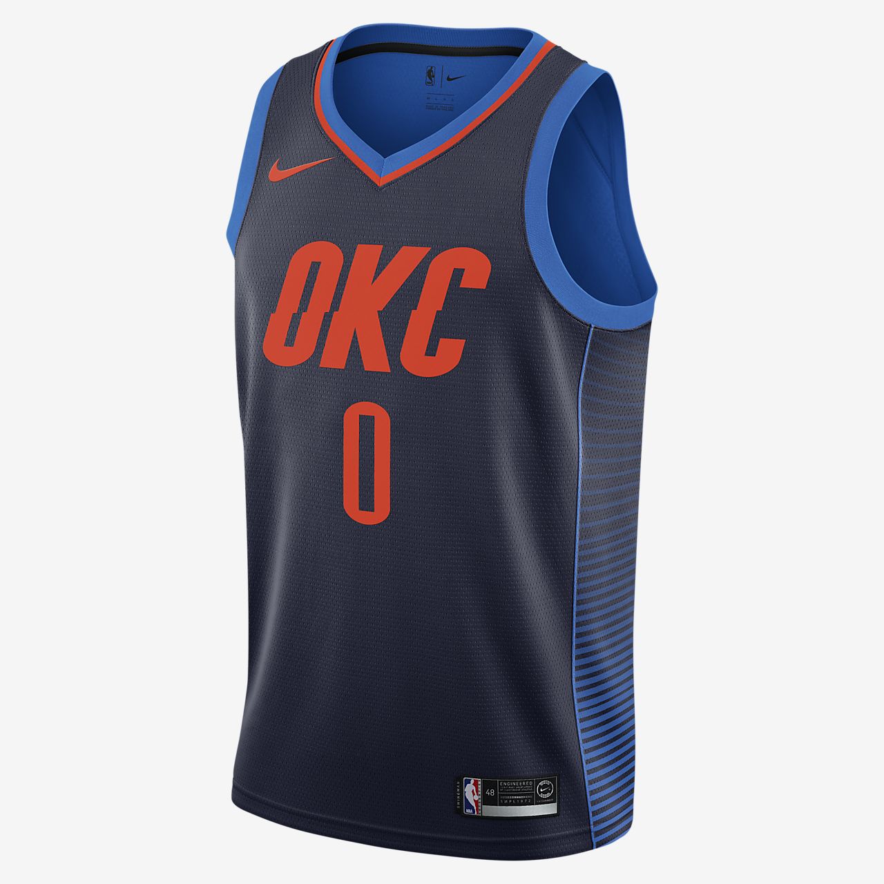 城雷霆队 (russell westbrook) statement edition swingman jersey