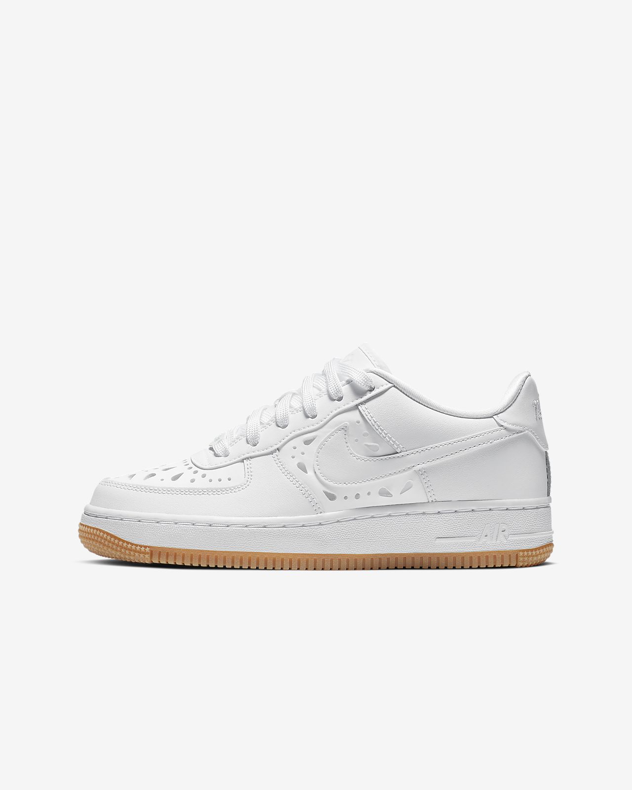 nike air force 1 white older kids