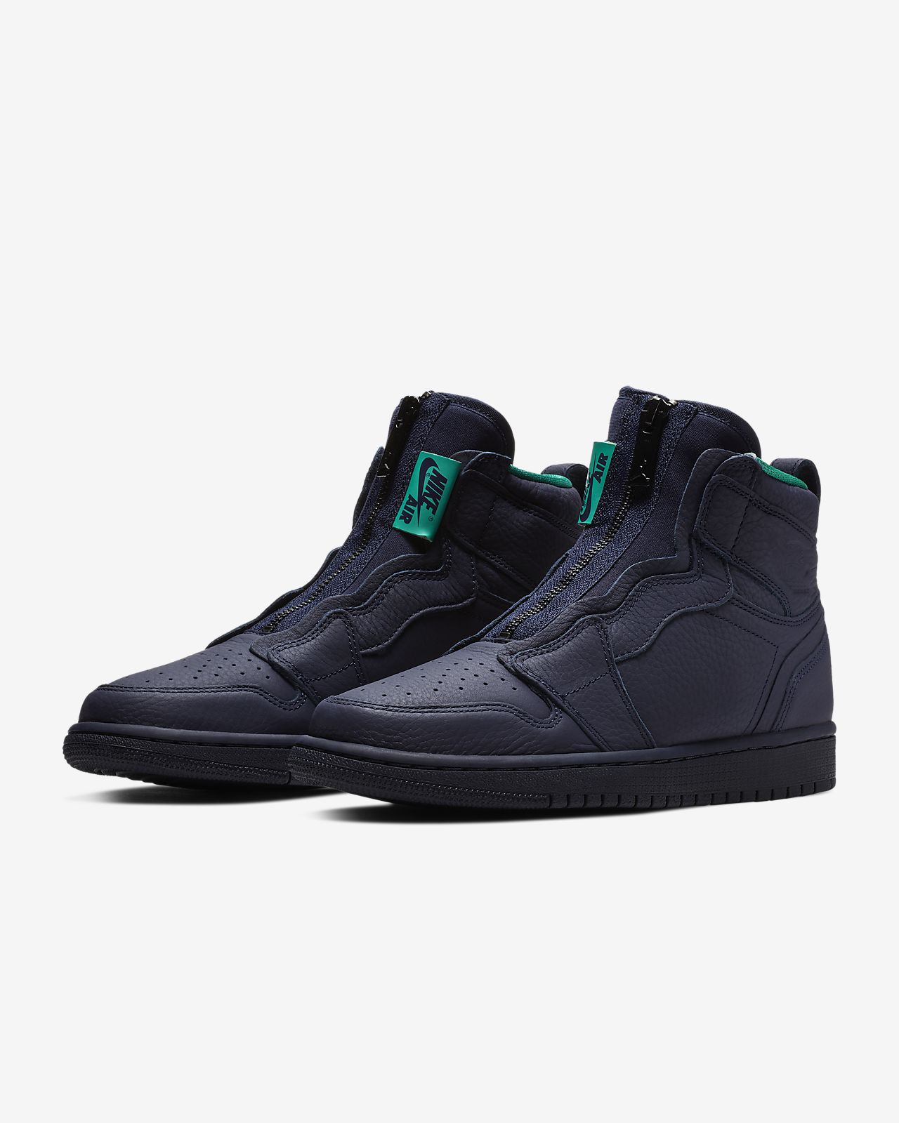 nike air jordan 1 zip high top sneakers