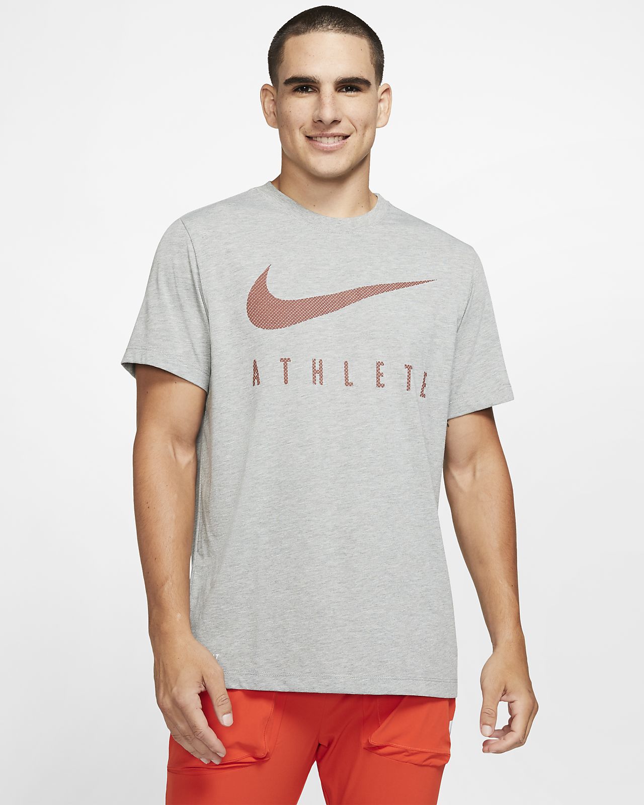 t shirt nike uomo arancione