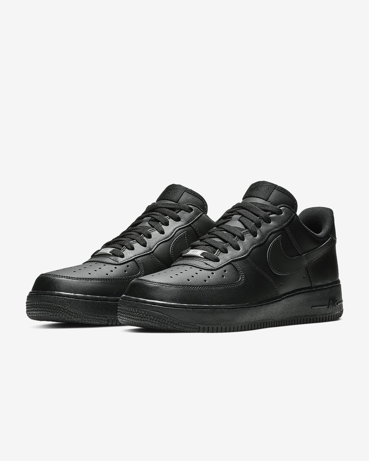 nike air force 1 schwarz lack