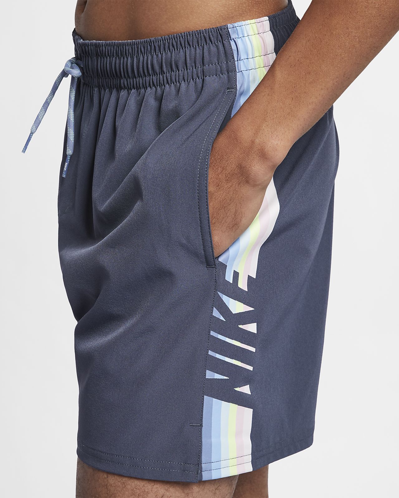 Nike Swim Retro Stripe Lap Men's 13cm (approx.) Swimming Trunks Nike Swim Retro Stripe Lap Men's 13cm (approx.) Swimming Trunks
