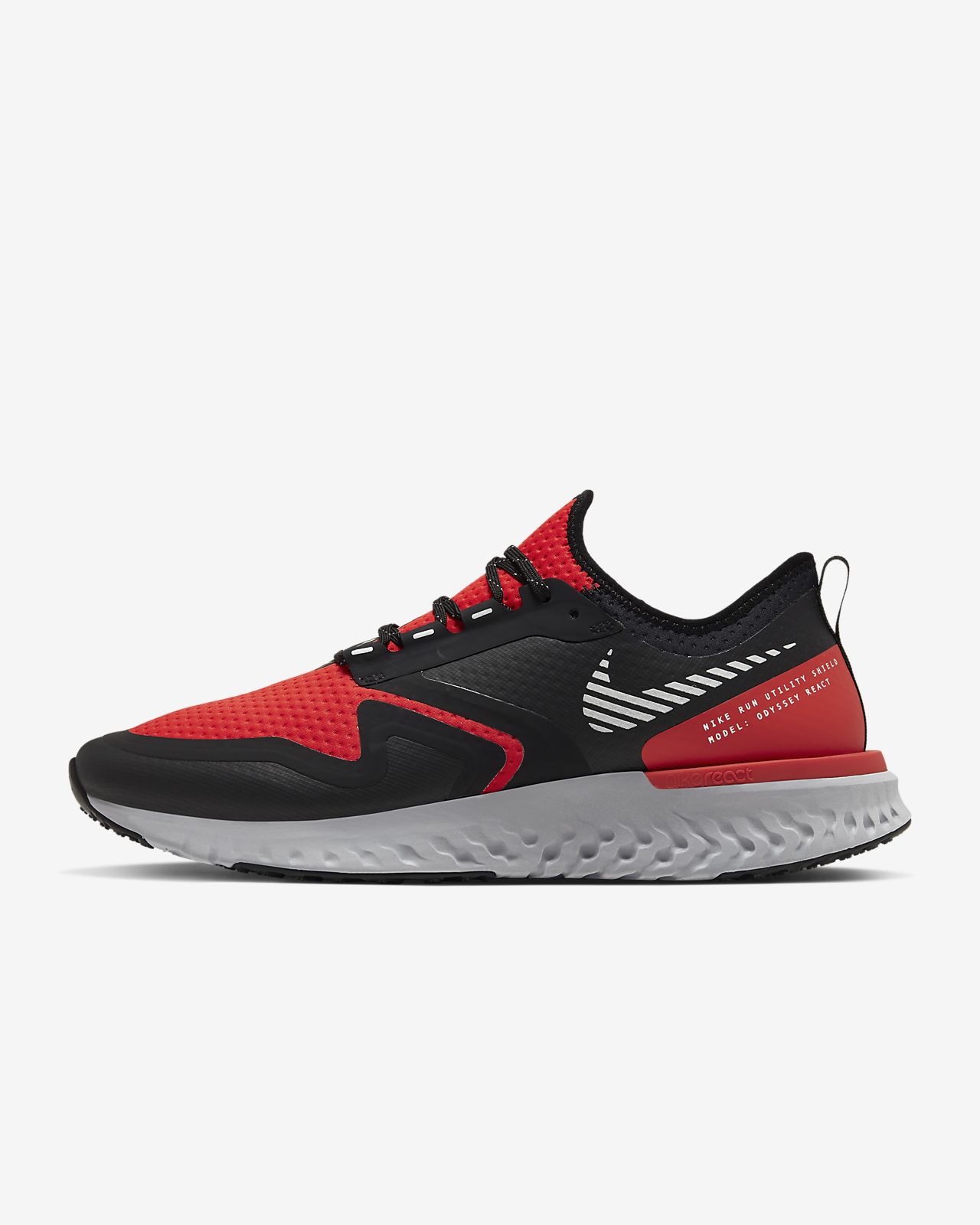 Nike Odyssey React Shield Herren Laufschuh schwarz cool grey Nike Odyssey React Shield Herren Laufschuh schwarz cool grey