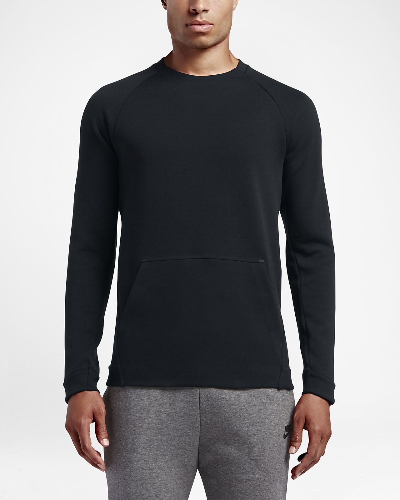 black nike sweatshirt mens