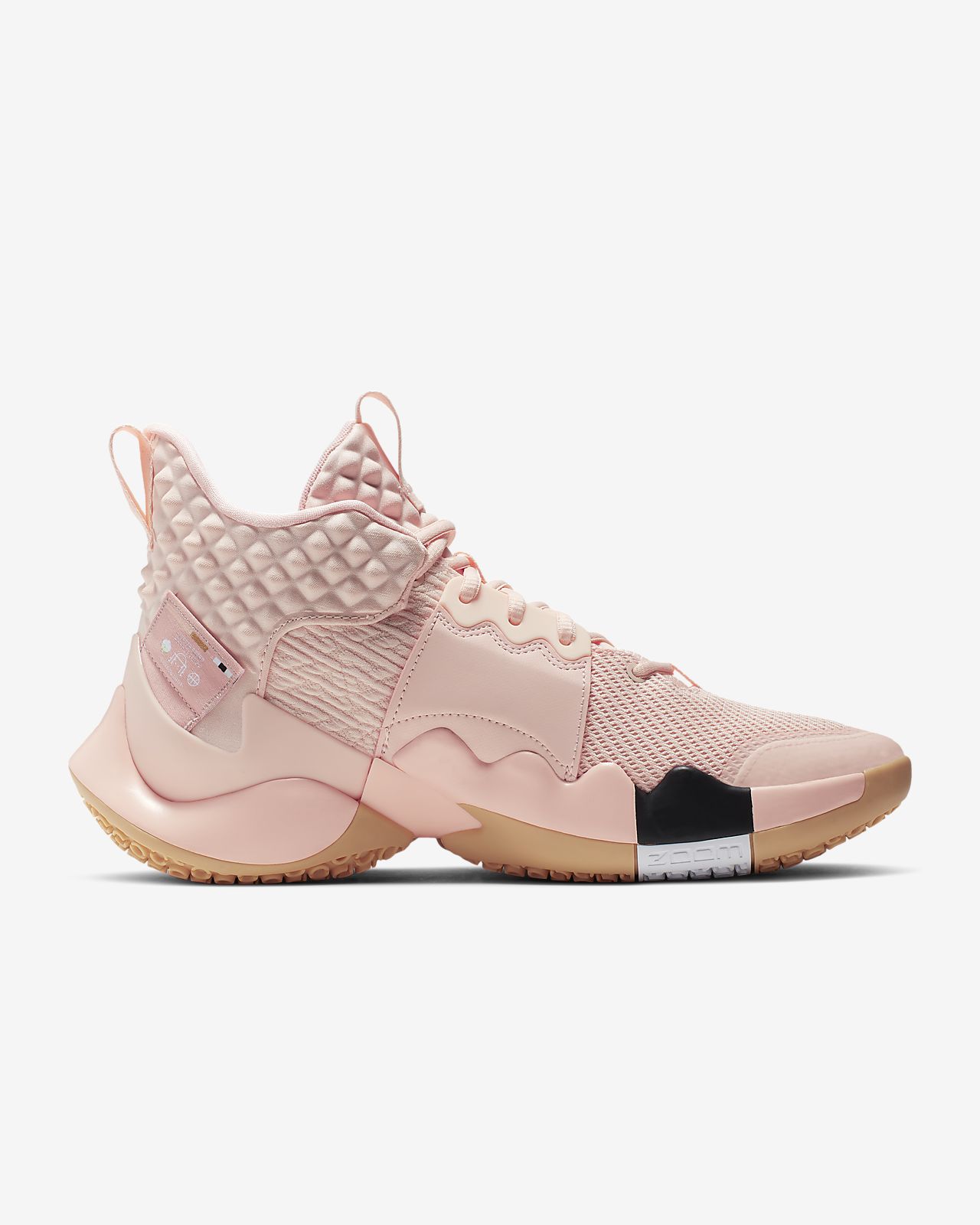 light pink nike basketball shoes