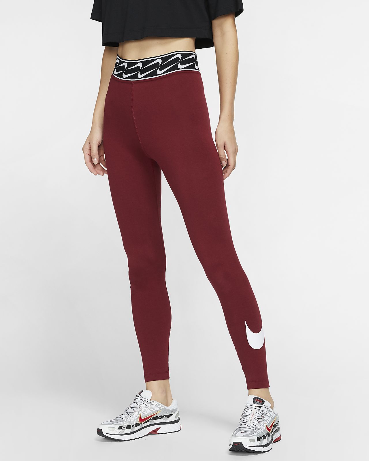 nike red leggings