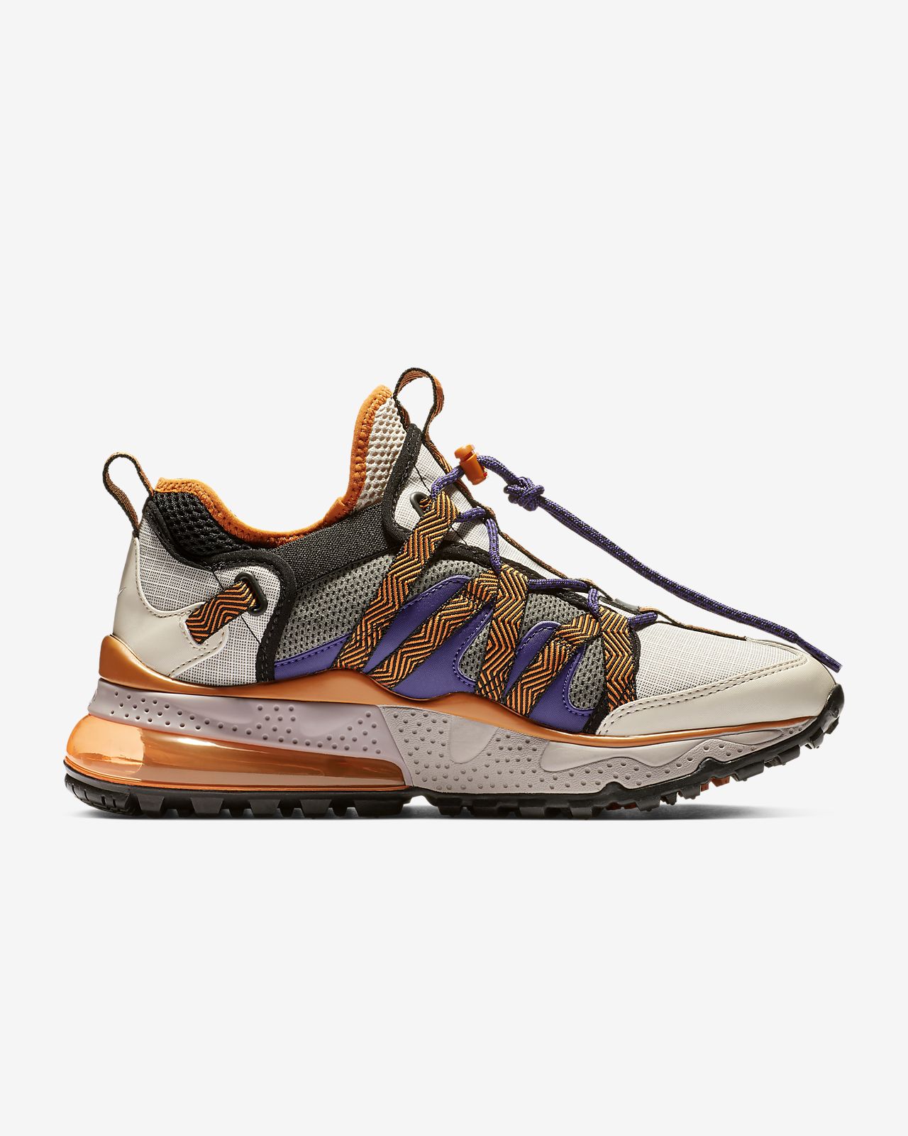 nike air max 270 bowfin pumice orange & purple