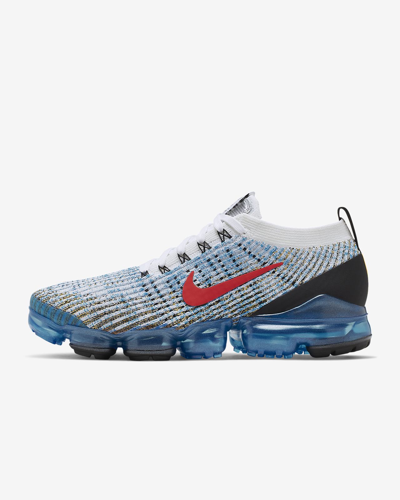 Nike Air Max VaporMax 3 Flyknit 2019 Preto e Azul AnnaLu