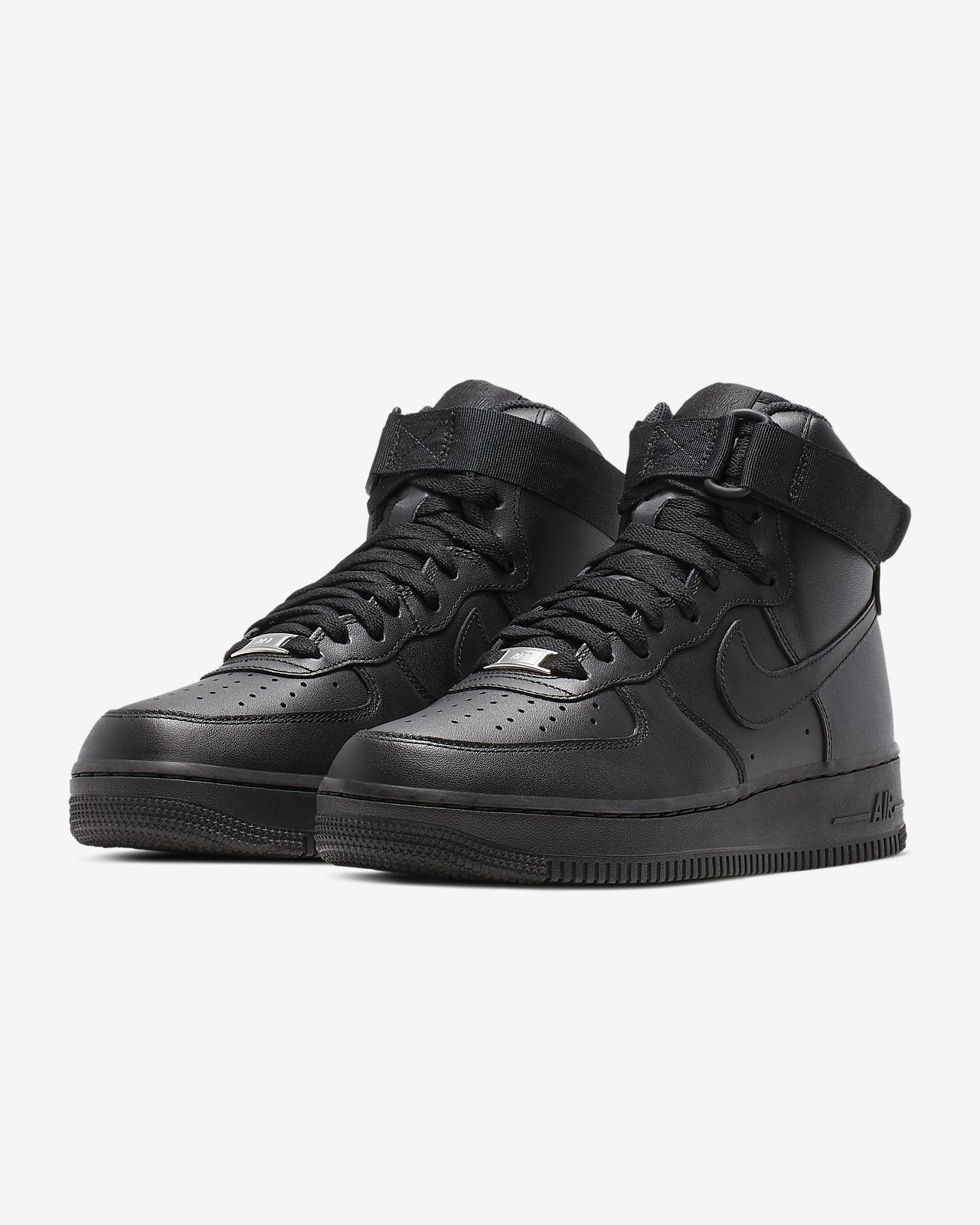 nike air force mujer negro