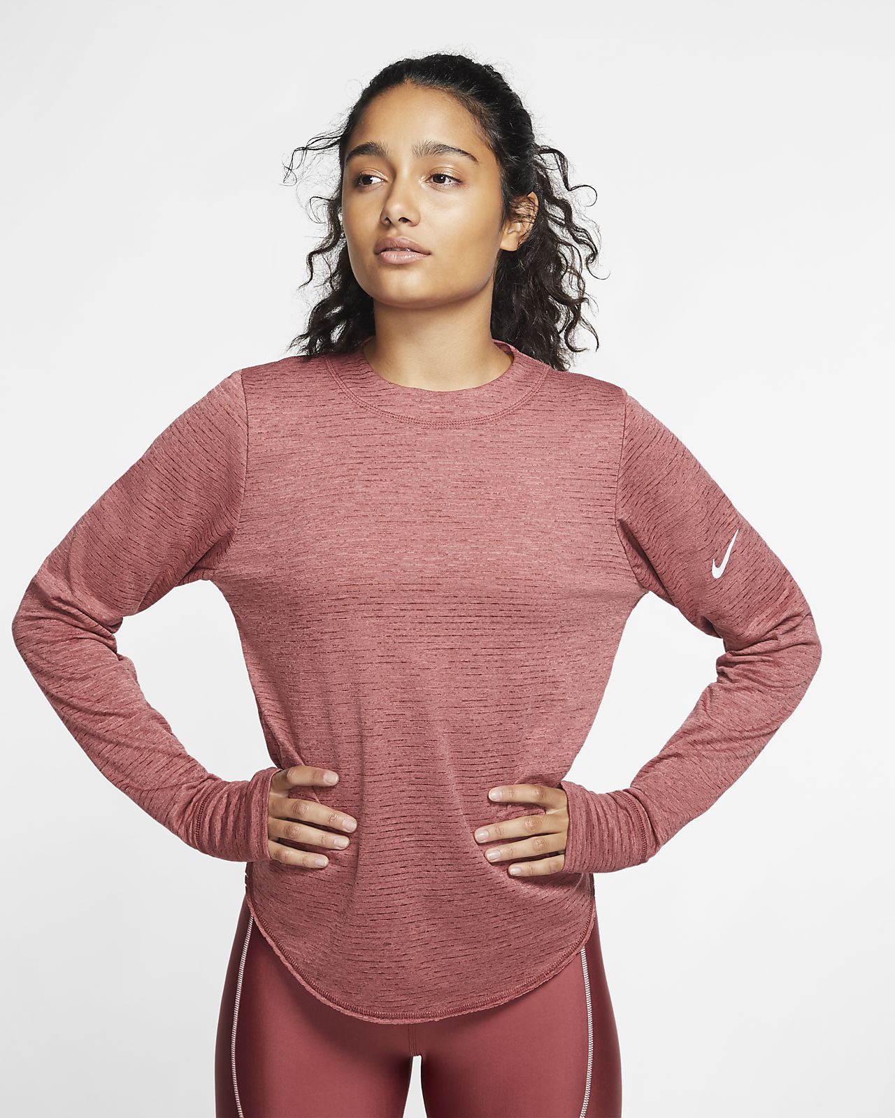 Nike Sphere Element Men's Half Zip Long Sleeve Running Top Nike Sphere Element Men's Half Zip Long Sleeve Running Top