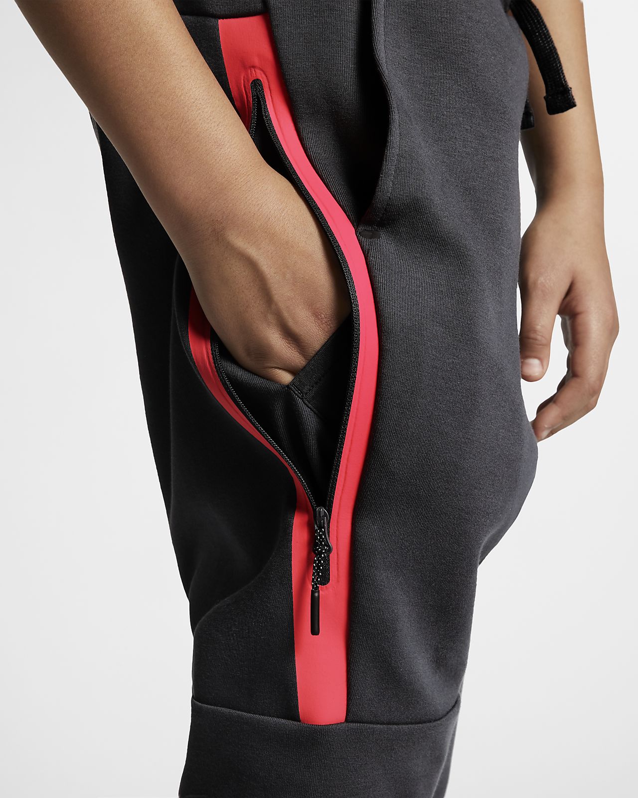 Pantalones cortos para niños talla grande Nike Sportswear Tech Fleece Pantalones cortos para niños talla grande Nike Sportswear Tech Fleece