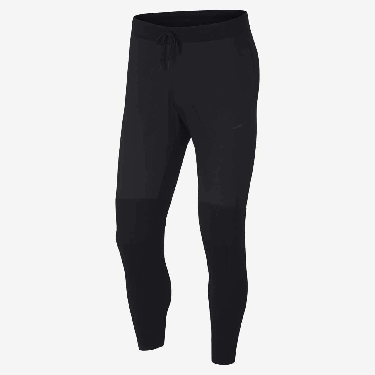 nike tech knit pants black