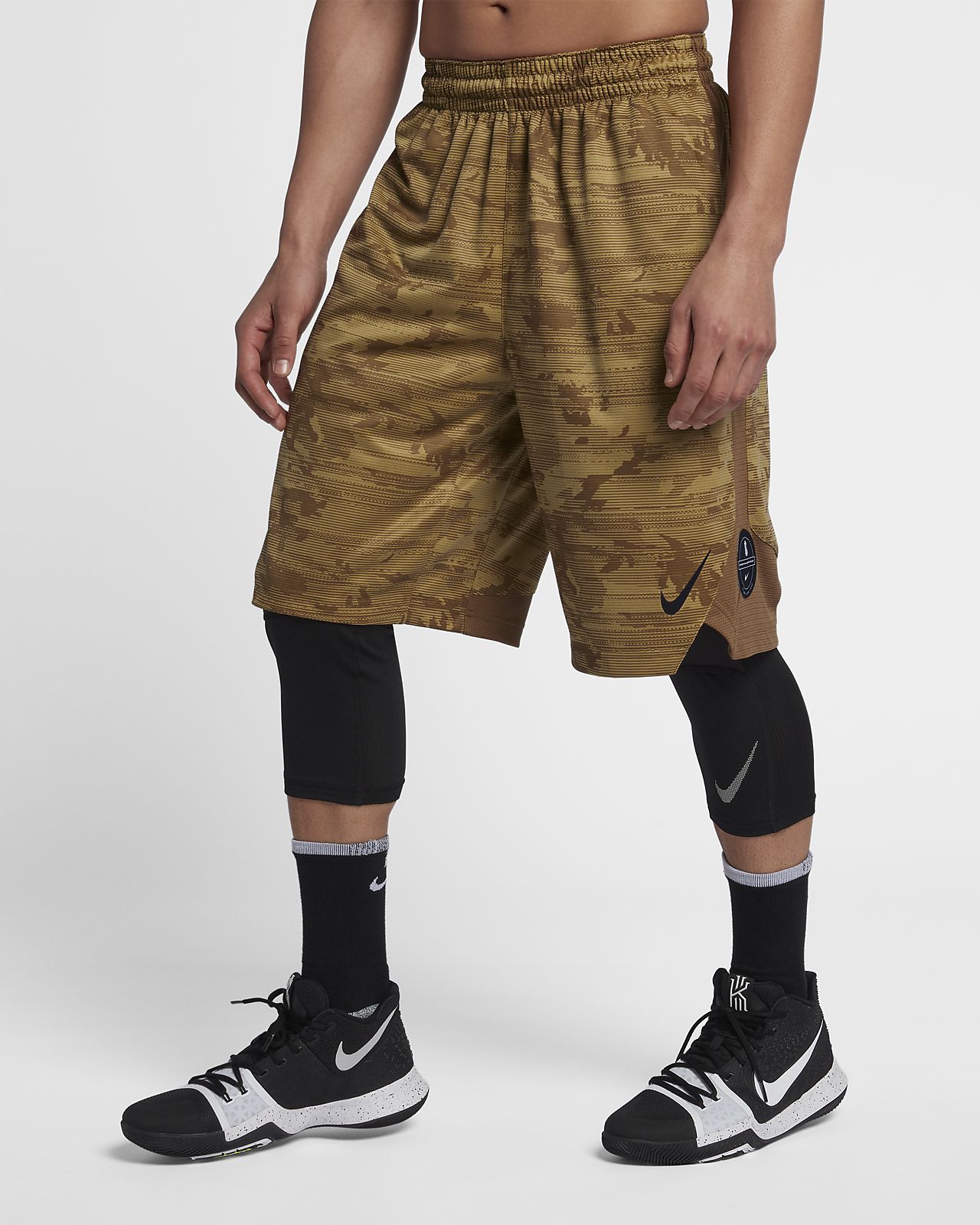 Nike Dri-FIT Elite Kyrie Men's Printed 11.5 ... Nike Dri-FIT Elite Kyrie Men's Printed 11.5\