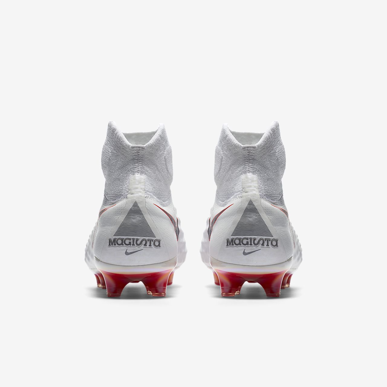 K b Nike Magista Opus II FG Motion Blur til Herre i Hvid,Neon