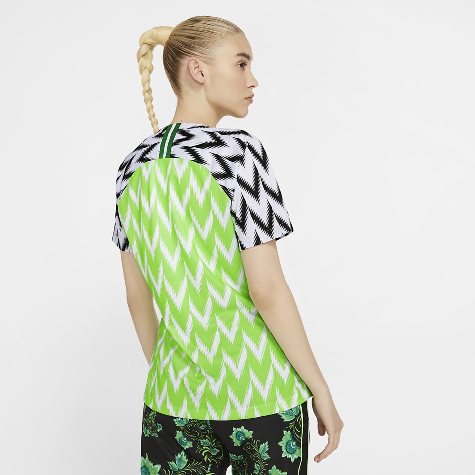 Nigeria Women’s Football Federation 2019 Stadium Home Jersey Nigeria Women’s Football Federation 2019 Stadium Home Jersey